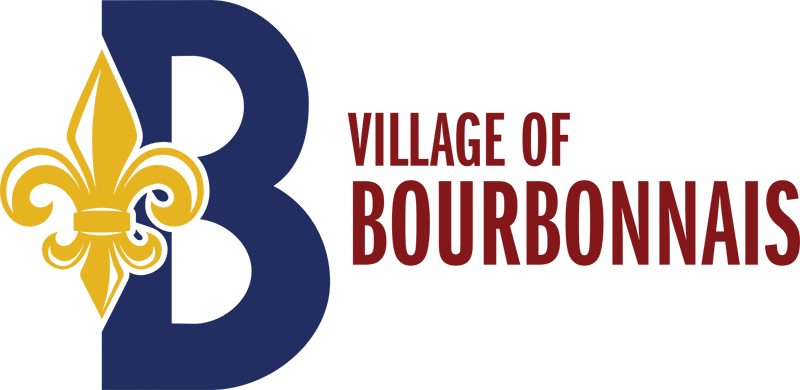 Village of Bourbonnais logo. Service area in Bourbonnais, Illinois.
