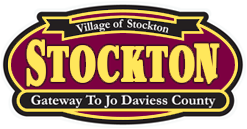Village of Stockton, Illinois logo. Gateway To Jo Daviess County service area.